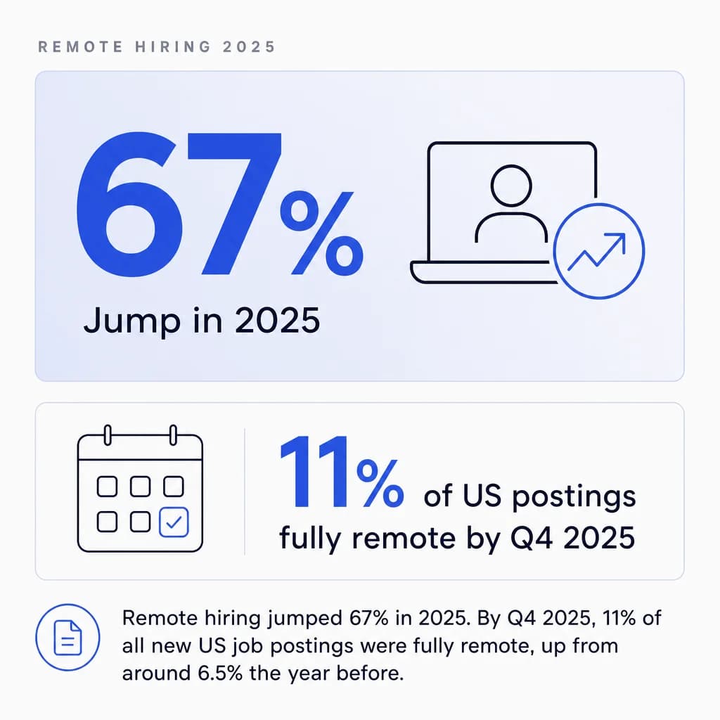 The 2025 Remote Hiring Boom and What Drove It
